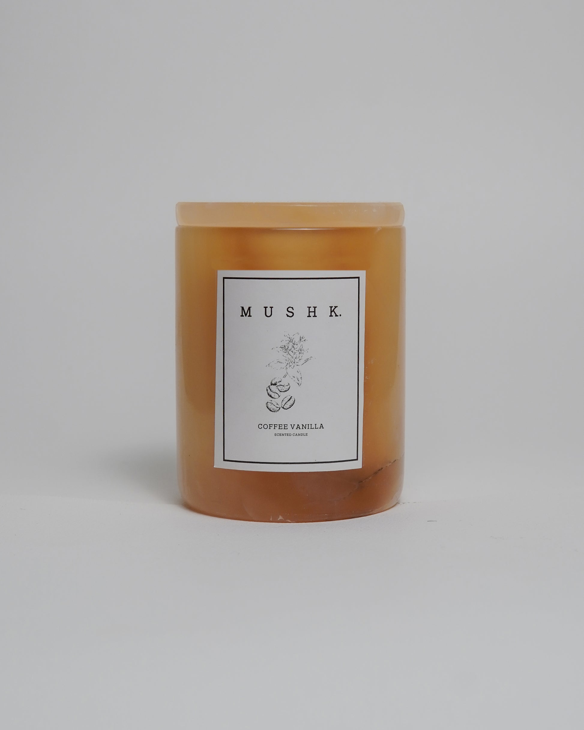 hand made scented soy wax marble candle